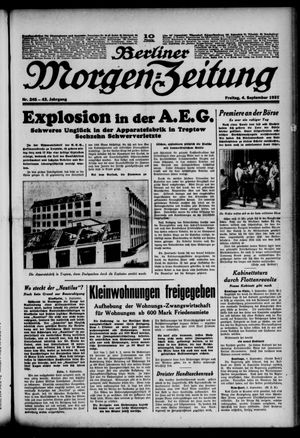 Berliner Morgen-Zeitung vom 04.09.1931