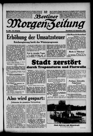 Berliner Morgen-Zeitung vom 12.09.1931