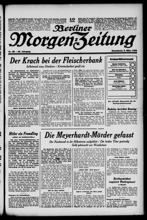 Berliner Morgen-Zeitung vom 05.03.1932