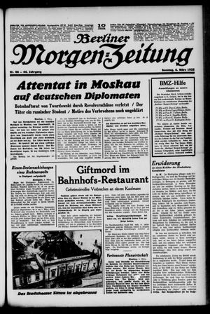 Berliner Morgen-Zeitung vom 06.03.1932