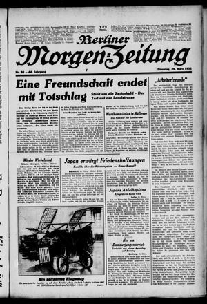 Berliner Morgen-Zeitung on Mar 29, 1932
