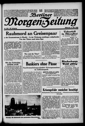Berliner Morgen-Zeitung vom 04.05.1932
