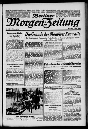 Berliner Morgen-Zeitung vom 05.07.1932