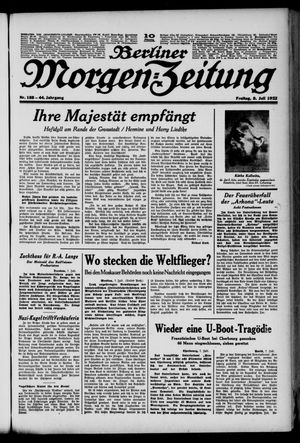 Berliner Morgen-Zeitung vom 08.07.1932