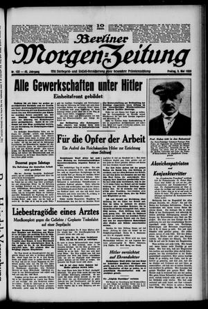Berliner Morgen-Zeitung vom 05.05.1933