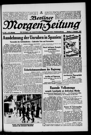 Berliner Morgen-Zeitung on Dec 11, 1933