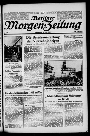 Berliner Morgen-Zeitung vom 05.05.1934