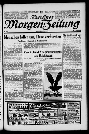 Berliner Morgen-Zeitung vom 03.06.1934