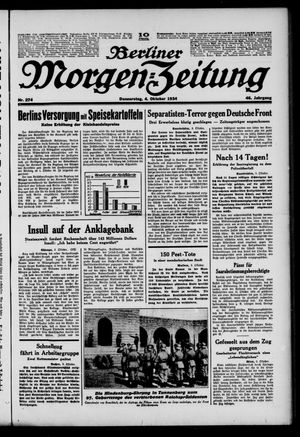 Berliner Morgen-Zeitung vom 04.10.1934