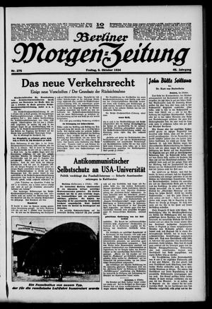 Berliner Morgen-Zeitung vom 05.10.1934