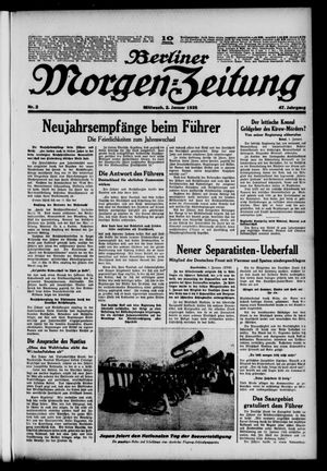 Berliner Morgen-Zeitung vom 02.01.1935