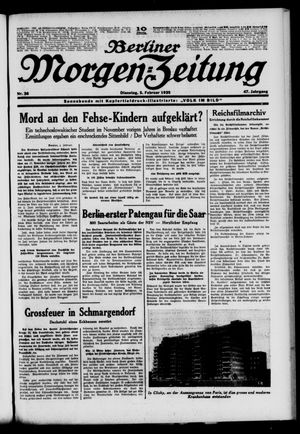Berliner Morgen-Zeitung vom 05.02.1935