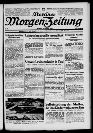 Berliner Morgen-Zeitung on Feb 6, 1935