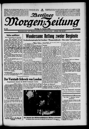 Berliner Morgen-Zeitung on Feb 11, 1935