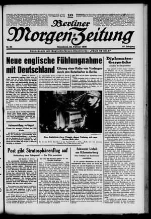 Berliner Morgen-Zeitung on Feb 23, 1935