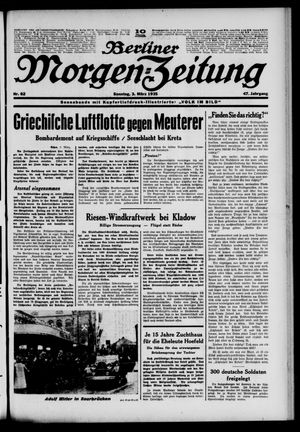 Berliner Morgen-Zeitung on Mar 3, 1935