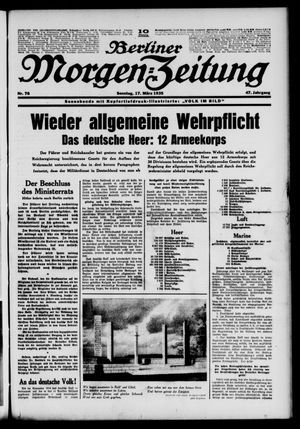 Berliner Morgen-Zeitung vom 17.03.1935