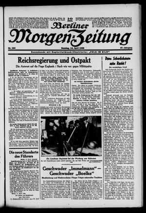Berliner Morgen-Zeitung vom 14.04.1935