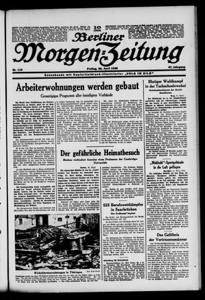 Berliner Morgen-Zeitung on Apr 26, 1935