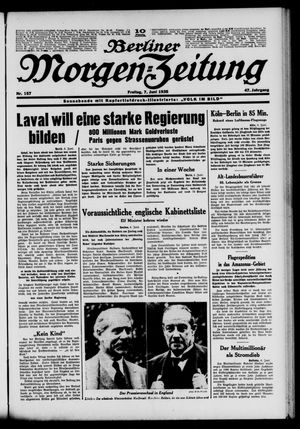 Berliner Morgen-Zeitung on Jun 7, 1935