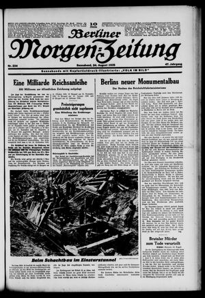 Berliner Morgen-Zeitung vom 24.08.1935