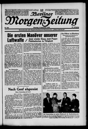 Berliner Morgen-Zeitung vom 03.09.1935