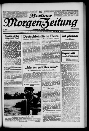 Berliner Morgen-Zeitung vom 29.10.1935