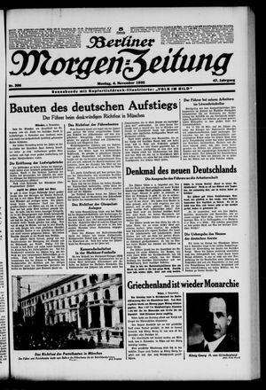 Berliner Morgen-Zeitung vom 04.11.1935