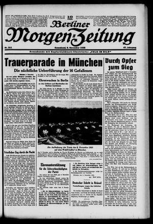 Berliner Morgen-Zeitung vom 09.11.1935