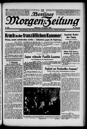Berliner Morgen-Zeitung vom 04.12.1935