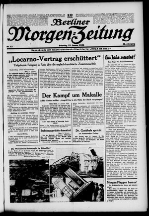 Berliner Morgen-Zeitung vom 12.01.1936