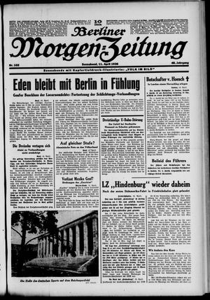 Berliner Morgen-Zeitung vom 11.04.1936