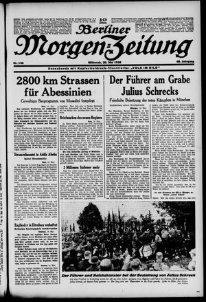 Berliner Morgen-Zeitung vom 20.05.1936