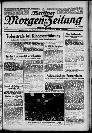 Berliner Morgen-Zeitung vom 22.06.1936