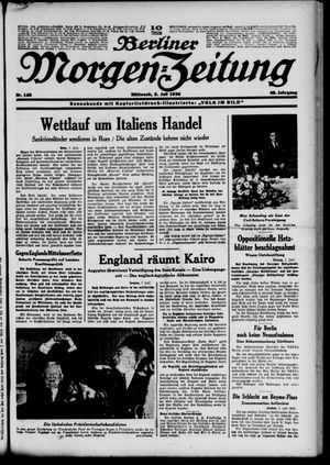 Berliner Morgen-Zeitung vom 08.07.1936
