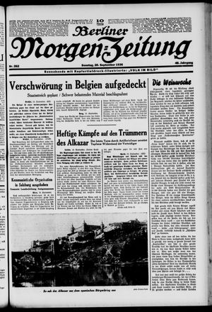 Berliner Morgen-Zeitung vom 20.09.1936