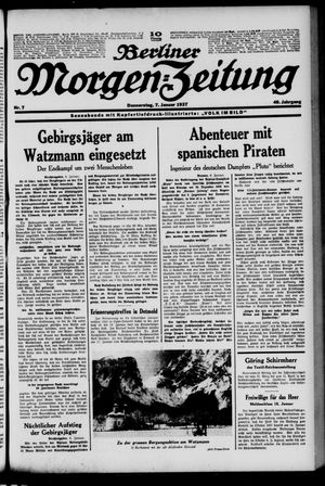 Berliner Morgen-Zeitung vom 07.01.1937