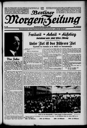 Berliner Morgen-Zeitung vom 30.01.1937