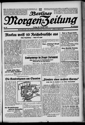 Berliner Morgen-Zeitung on Feb 26, 1937