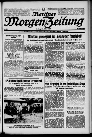 Berliner Morgen-Zeitung on Mar 26, 1937