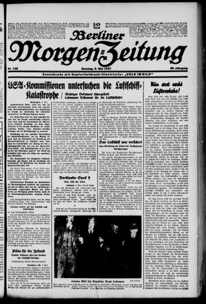 Berliner Morgen-Zeitung vom 09.05.1937