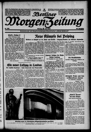 Berliner Morgen-Zeitung vom 26.07.1937