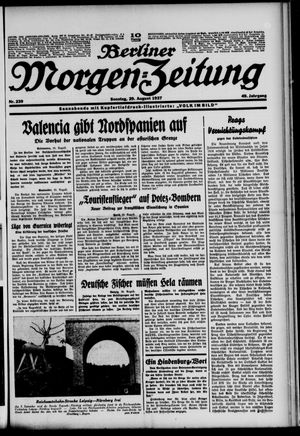 Berliner Morgen-Zeitung vom 29.08.1937