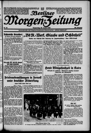 Berliner Morgen-Zeitung vom 20.01.1938