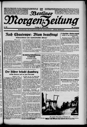 Berliner Morgen-Zeitung on Mar 11, 1938