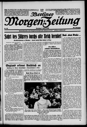 Berliner Morgen-Zeitung vom 03.04.1938