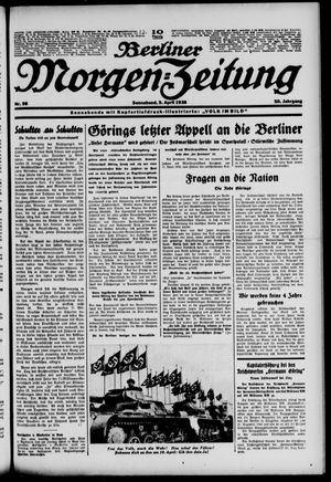 Berliner Morgen-Zeitung vom 09.04.1938