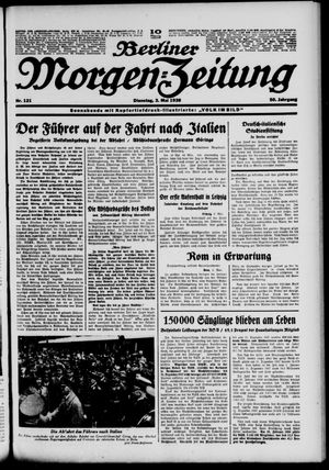 Berliner Morgen-Zeitung vom 03.05.1938