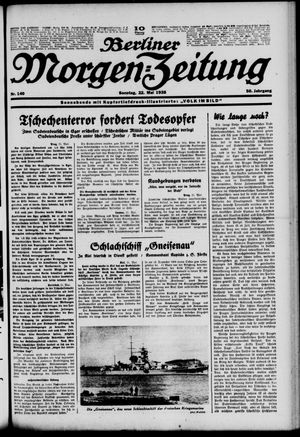 Berliner Morgen-Zeitung on May 22, 1938