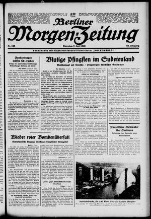 Berliner Morgen-Zeitung vom 07.06.1938